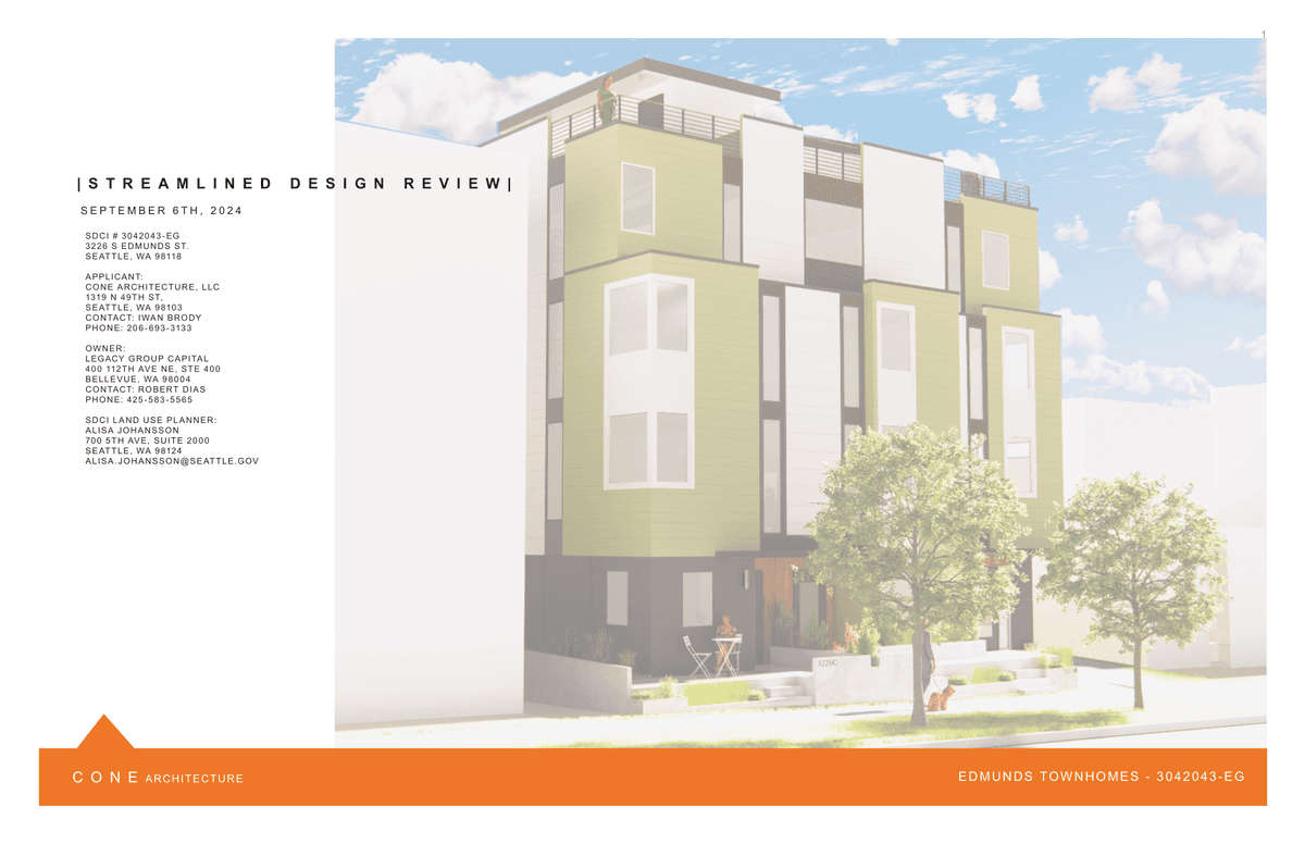 Design drawing, 3226 S Edmunds St
