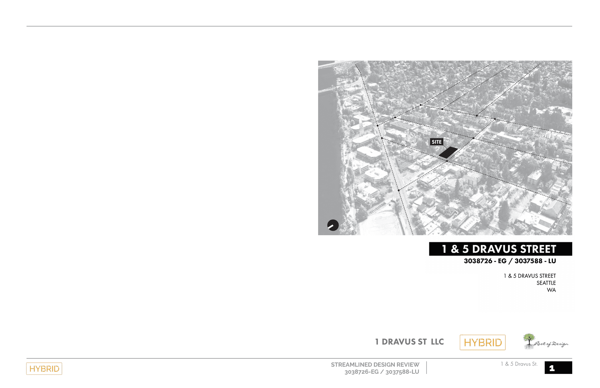 Design drawing, 3116 Queen Anne Ave N
