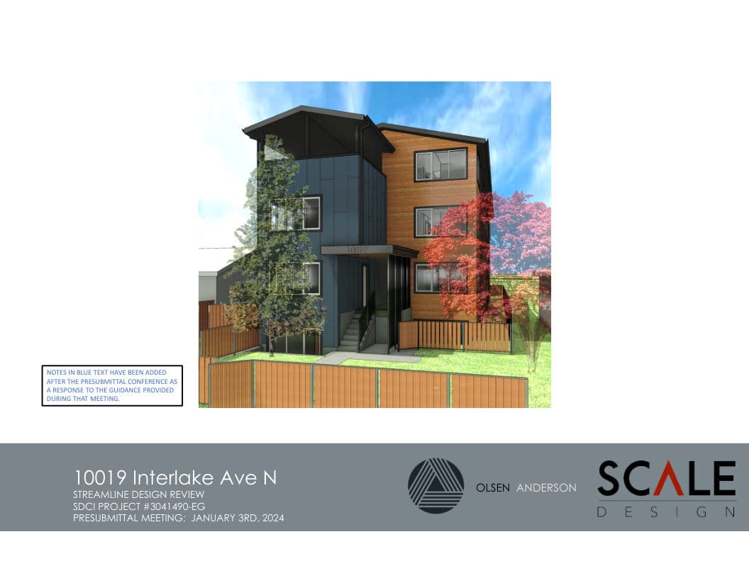 Early design guidance #3041490-EG, sheet 1 of 22