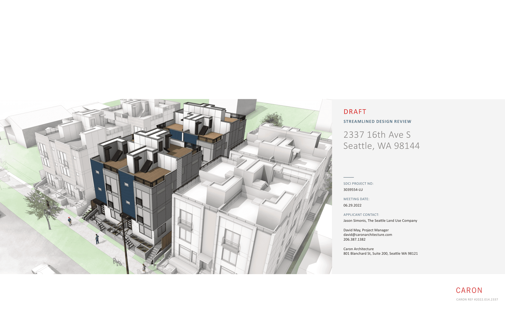 Design drawing, 2337 16th Ave S