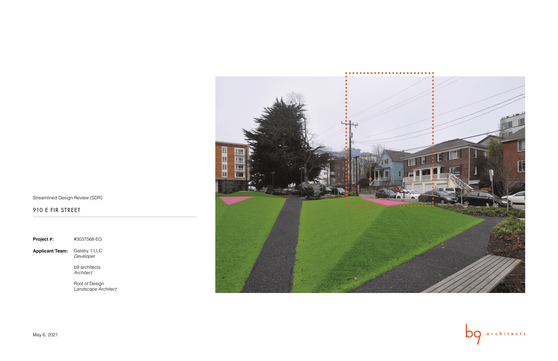 Early design guidance #3037568-EG, sheet 1 of 45