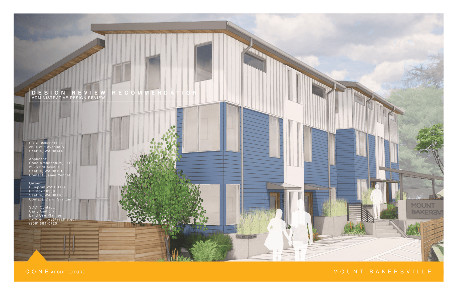 Design drawing cover for 2529 29th Ave S