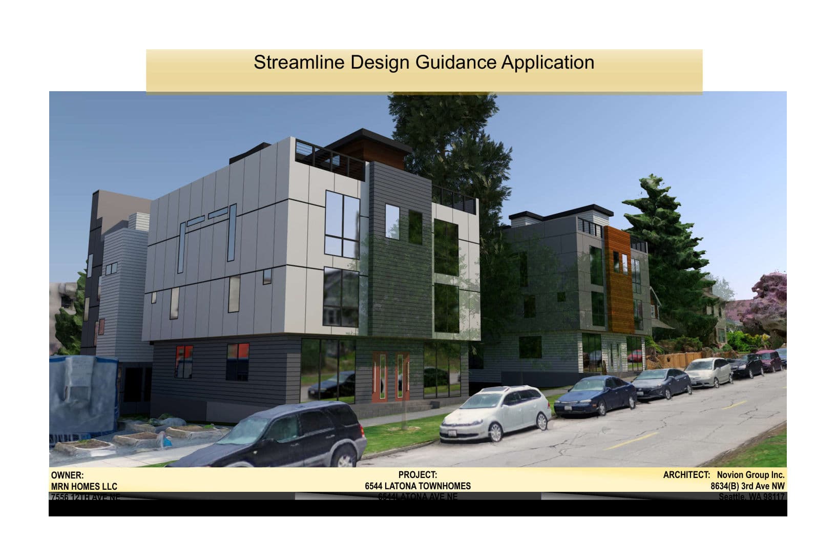 Early design guidance #3035743-EG, sheet 1 of 18