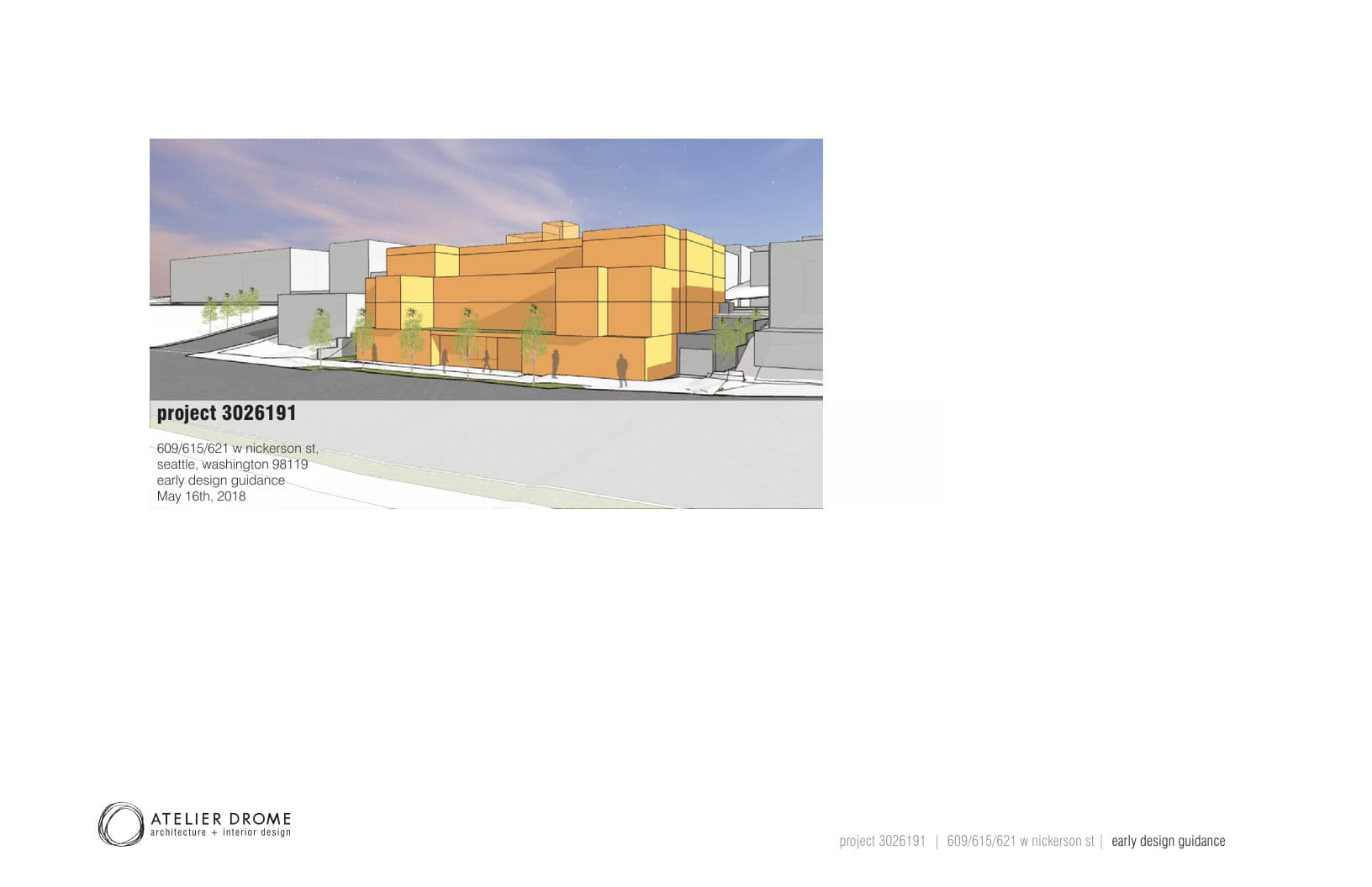 Early design guidance #3026191-EG, sheet 1 of 50