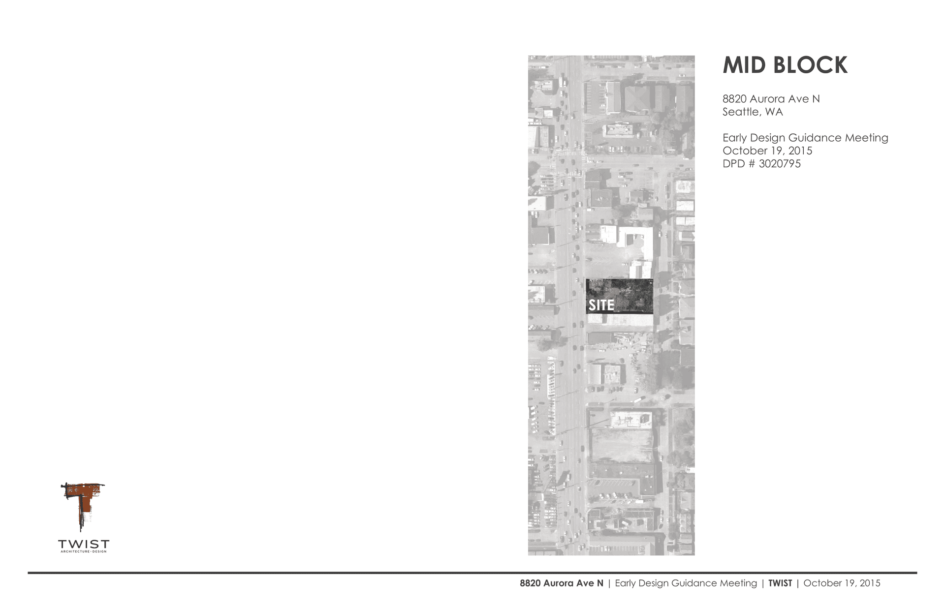 Cover drawing of 8820 Aurora Ave N, from its design review packet