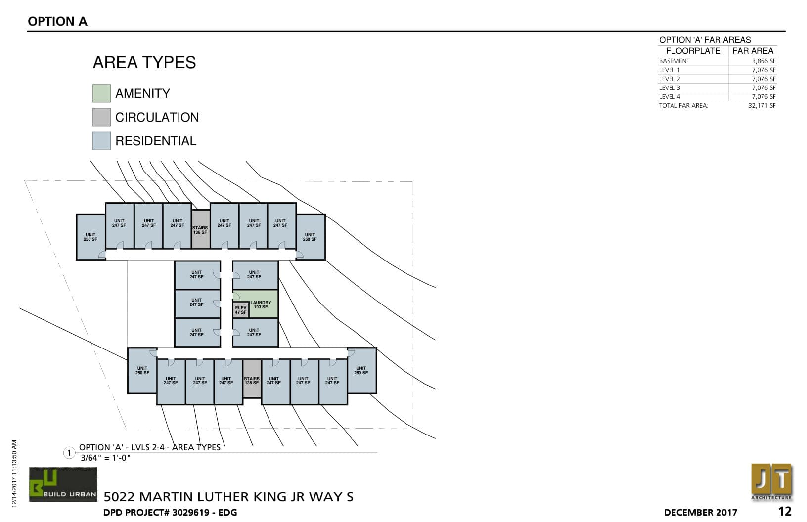 Early design guidance #3039531-EG, sheet 1 of 3