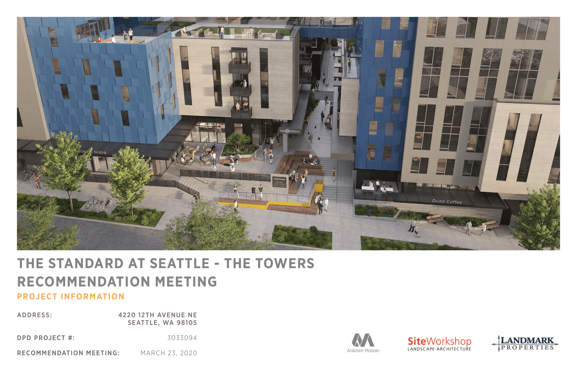 Cover drawing of 4220 12th Ave NE, from its design review packet