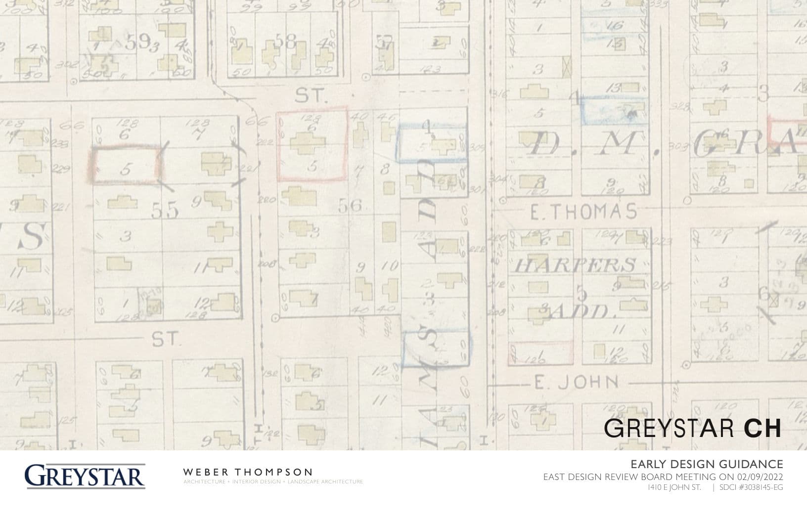 Early design guidance #3038145-EG, sheet 1 of 143