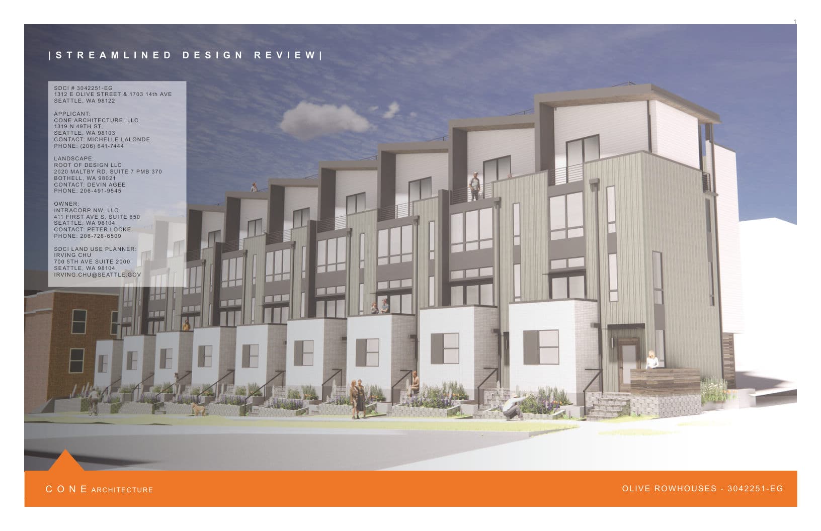 Early design guidance #3042251-EG, sheet 1 of 34