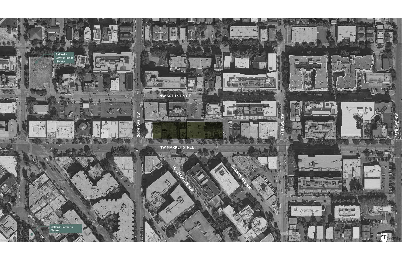 Sheet 5 of the early design guidance packet for Ballard Apartments