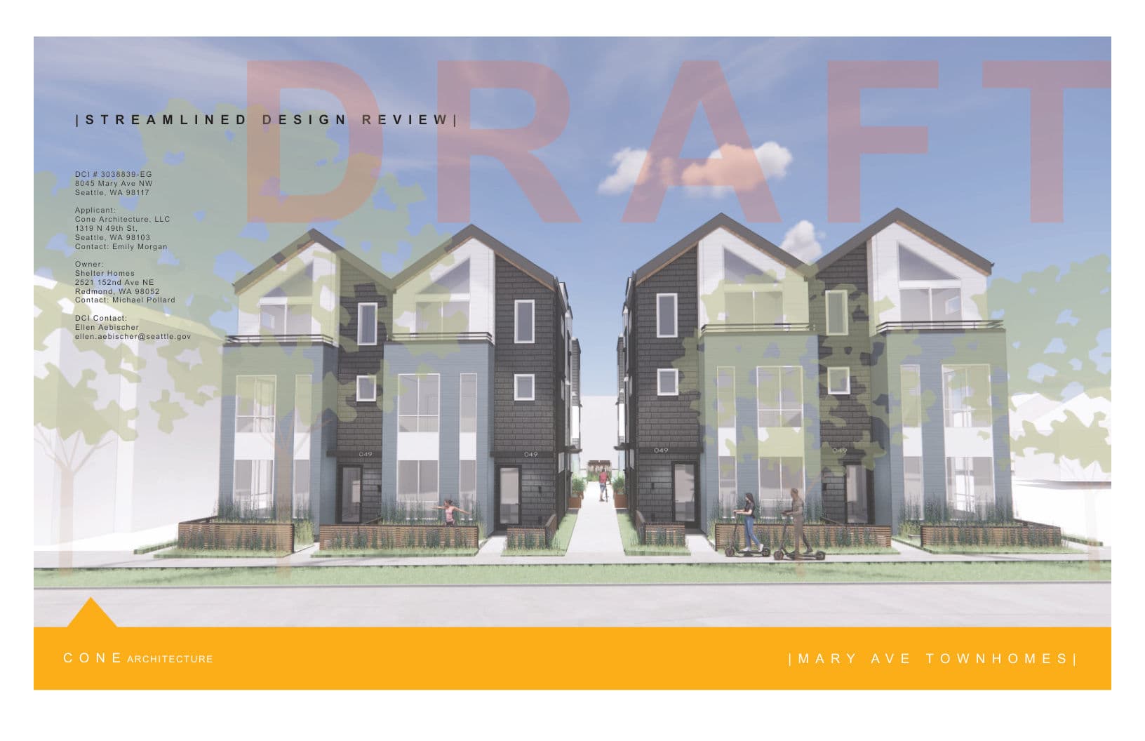 Early design guidance #3038839-EG, sheet 1 of 43