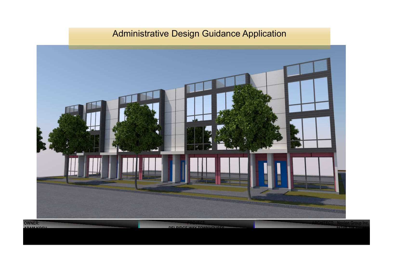 Early design guidance #3033306-EG, sheet 1 of 28