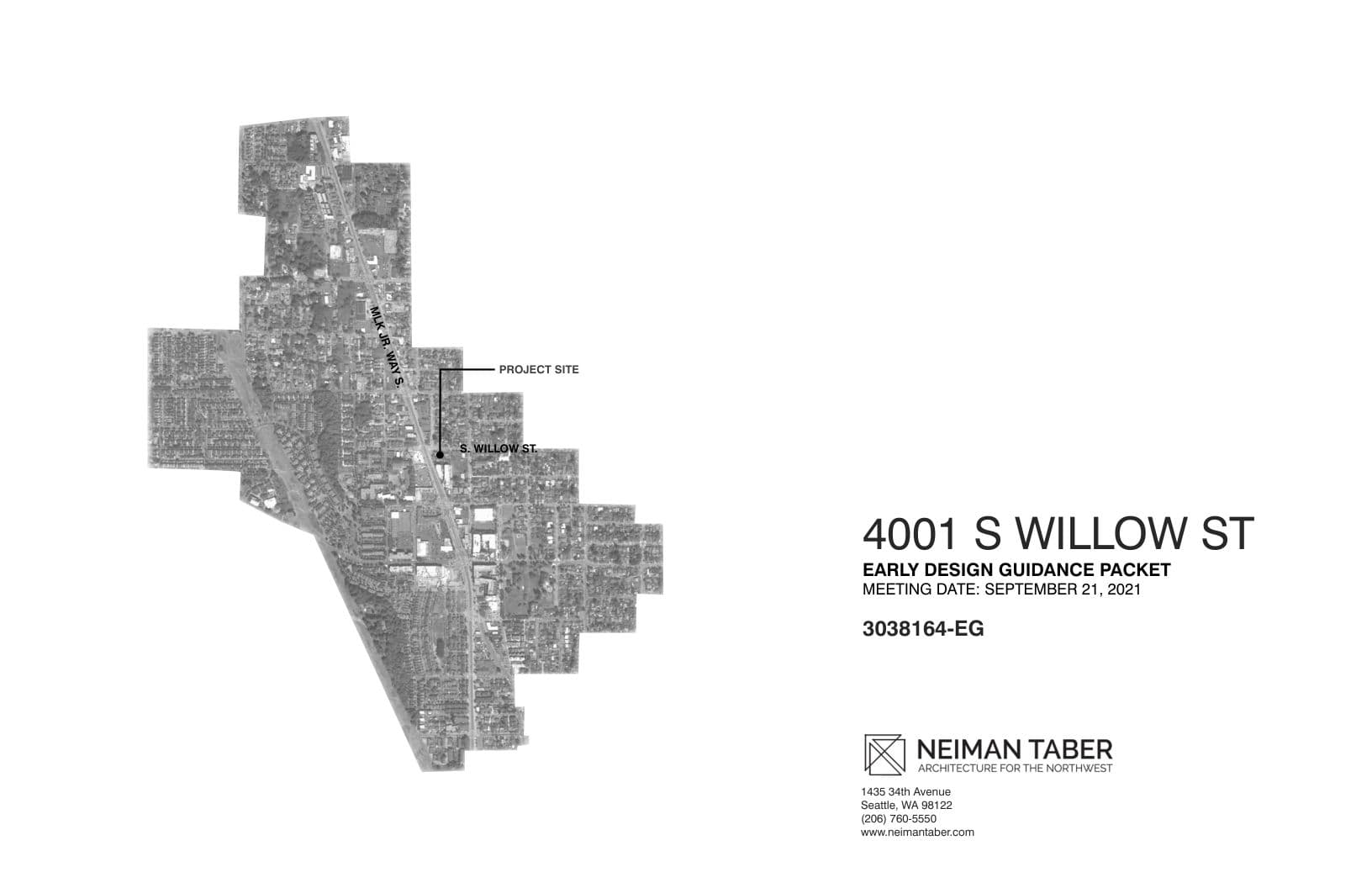 Early design guidance #3038164-EG, sheet 1 of 85