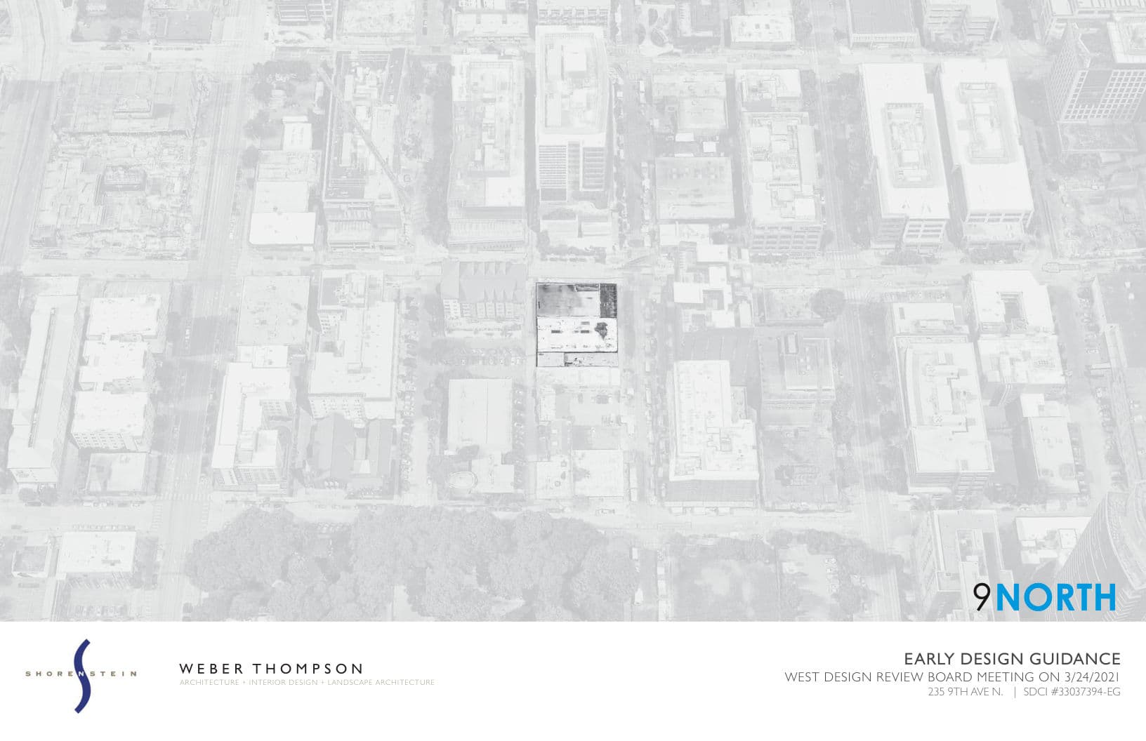 Early design guidance #3037394-EG, sheet 1 of 55