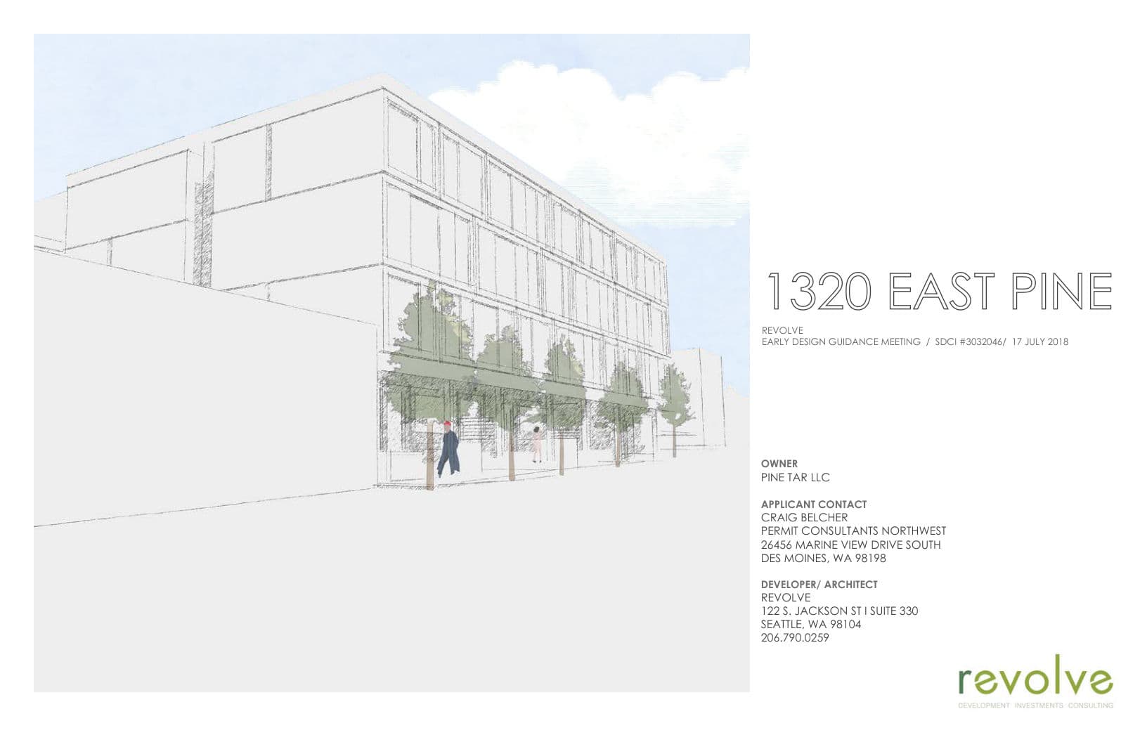 Early design guidance #3032046-EG, sheet 1 of 38