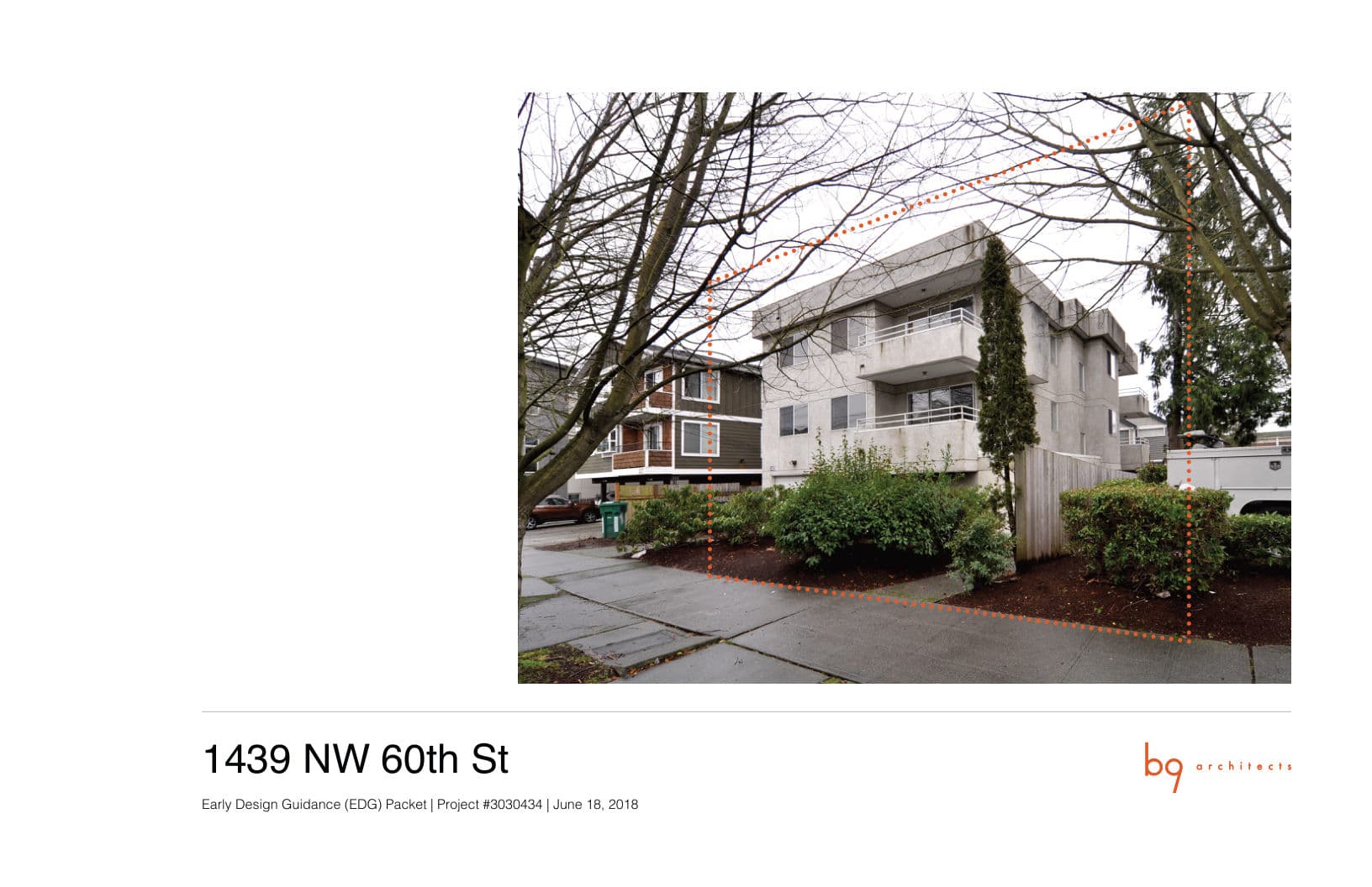 Early design guidance #3030434-EG, sheet 1 of 21