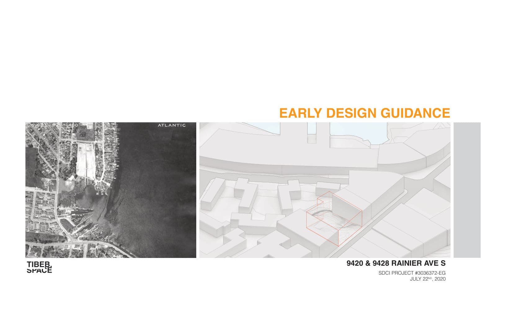 Early design guidance #3036372-EG, sheet 1 of 56