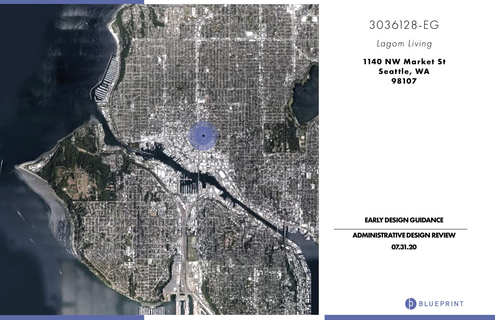 Early design guidance #3036128-EG, sheet 1 of 39