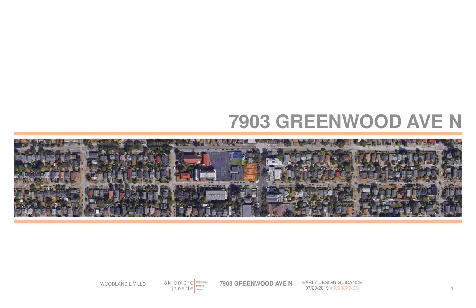 Early design guidance #3033073-EG, sheet 1 of 46