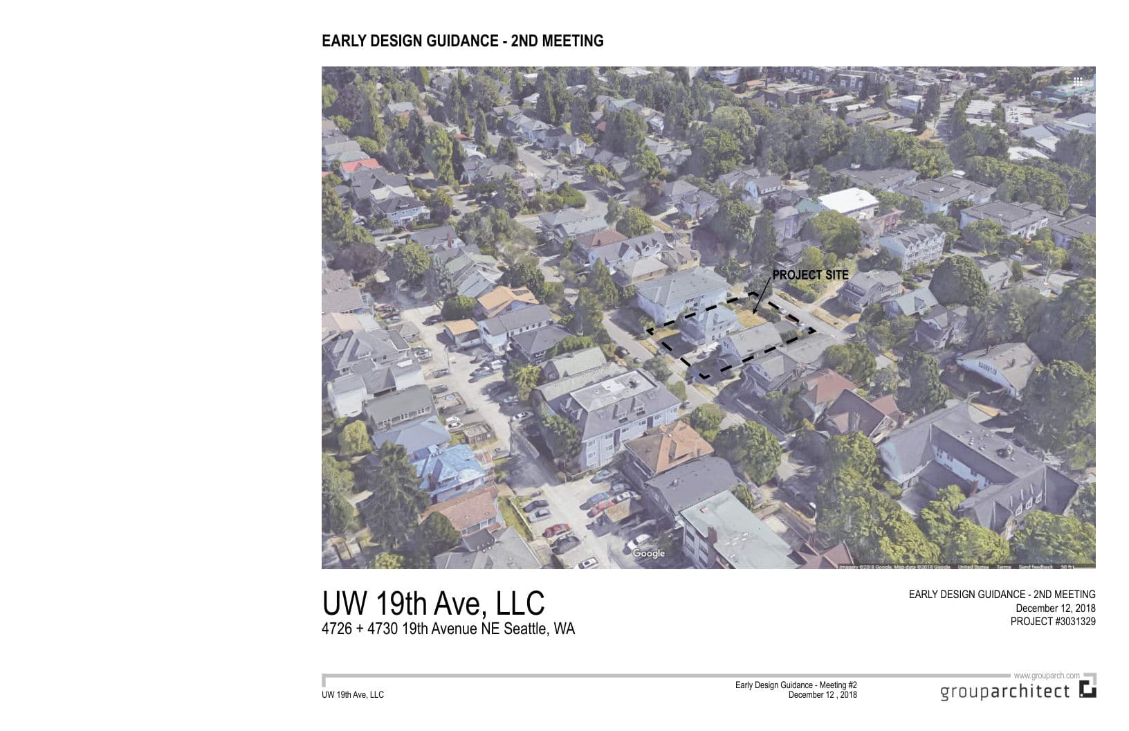 Early design guidance #3032082-EG, sheet 1 of 39