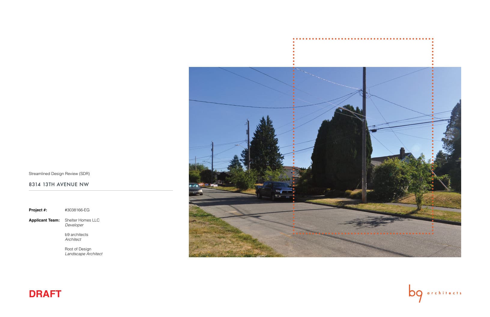 Early design guidance #3038166-EG, sheet 1 of 51