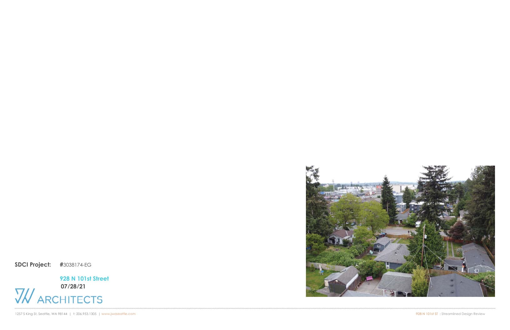 Early design guidance #3038174-EG, sheet 1