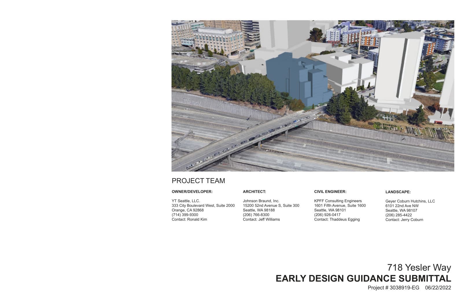 Early design guidance #3038919-EG, sheet 1 of 35