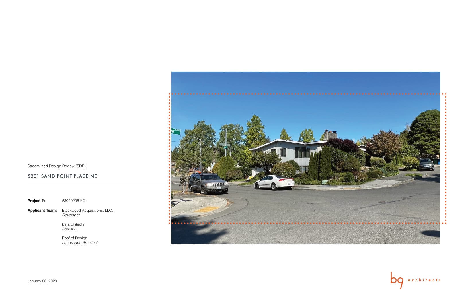 Early design guidance #3040208-EG, sheet 1 of 41